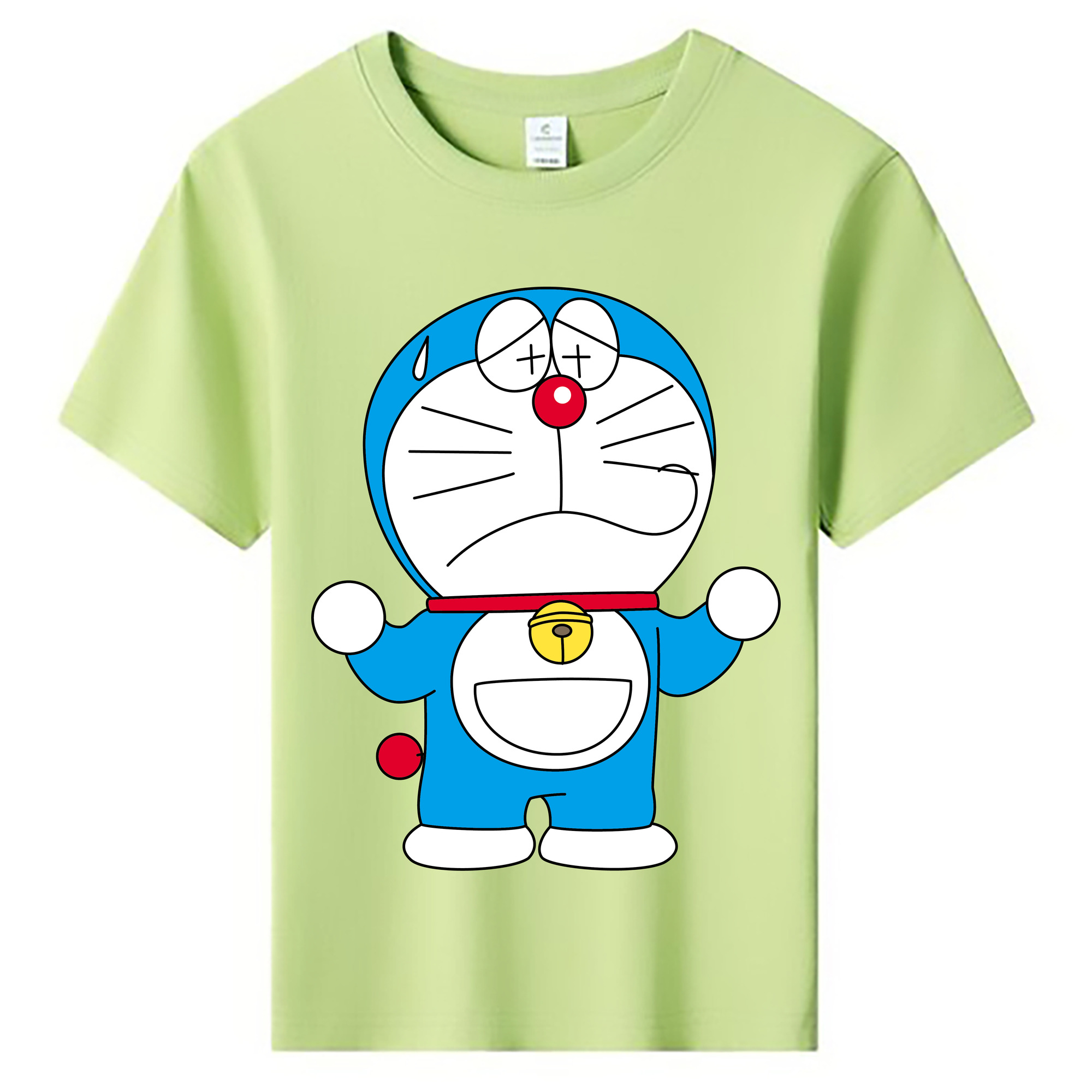 （画像用） ドラえもん Doraemon 綿100％キッズTシャツ（フロントプリント）